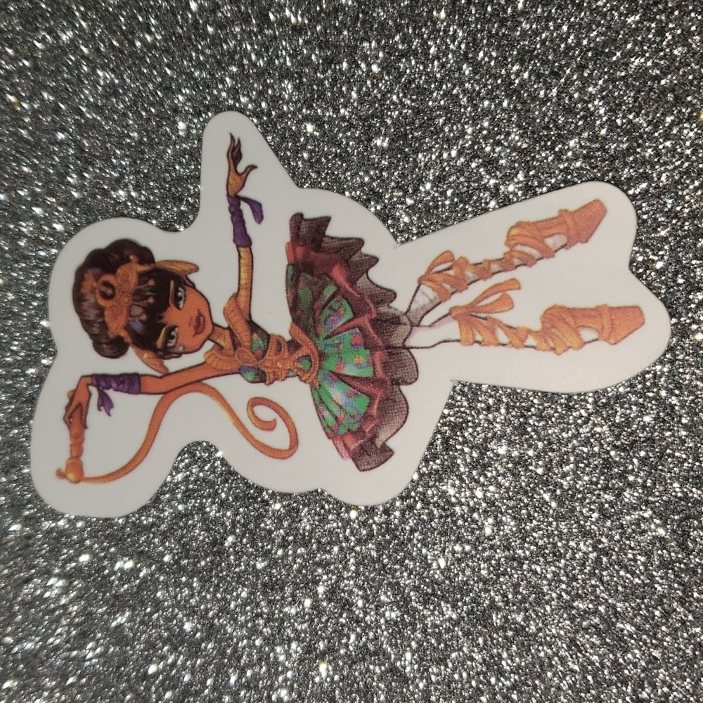 MONSTER HIGH WATERPOOF Sticker ballerina
